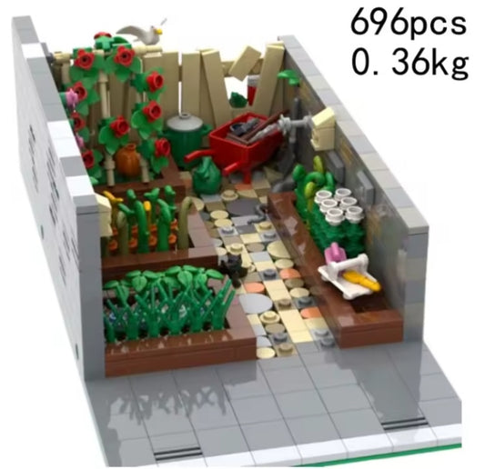 Educational Toy Farm Vegetables Garden Building Blocks Set Toys tys bbs