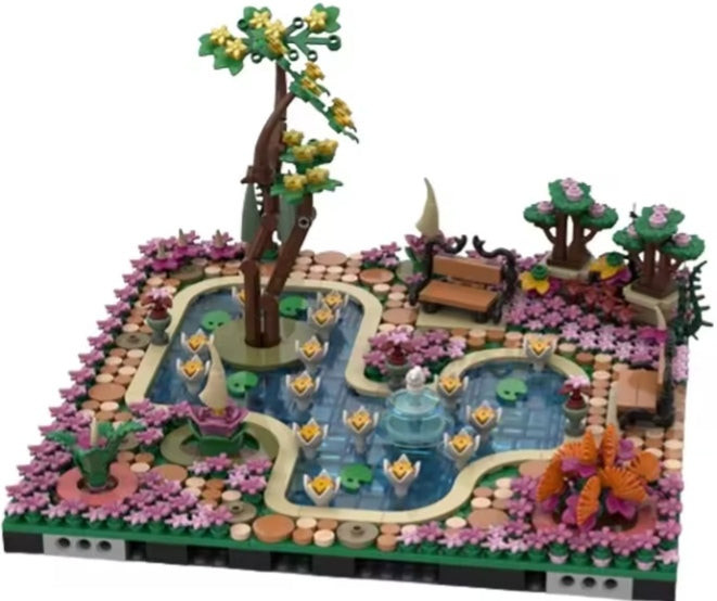 Botanical Garden Building Blocks Set Toys tys bbs