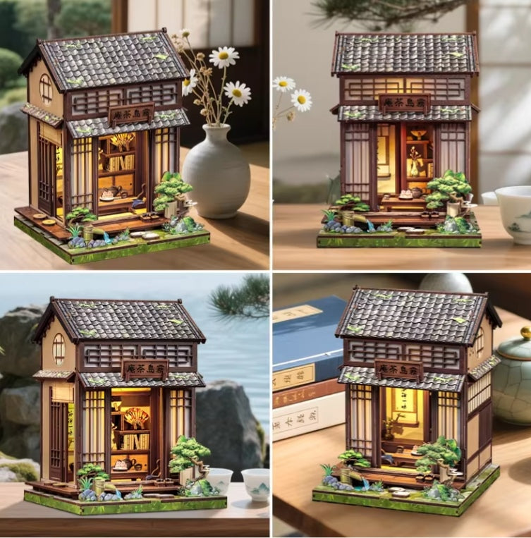 Wooden Mini Dollhouse Building Kit tys bbs