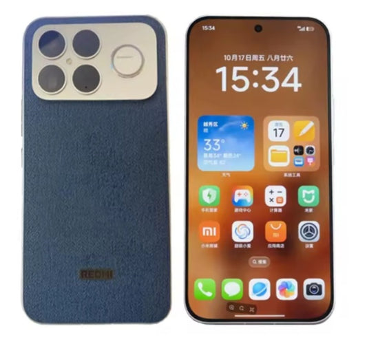 Xiaomi Redmi K90 Pro Max Chinese Version Champion Denim Smartphone Facial Recognition & Fingerprint Unlock Function Dust Water & Scratch Resistant HD Screen Super/Fast Charging (RAM 12GB+512GB ROM) Smartphone. smp