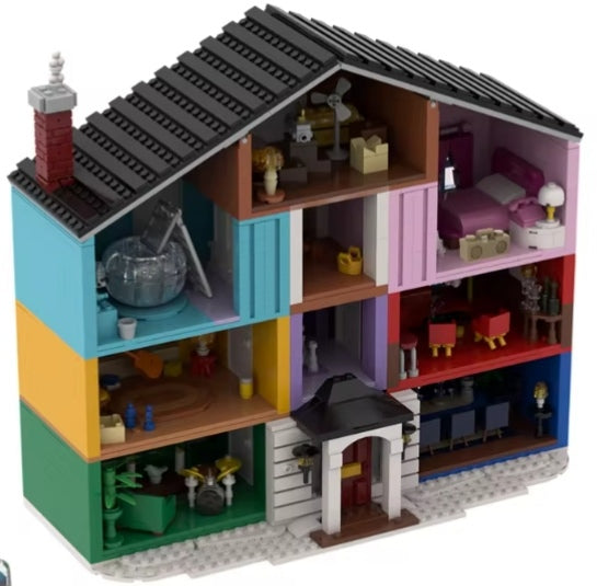 Taylor's Lovely House Building Blocks Set Toys tys bbs