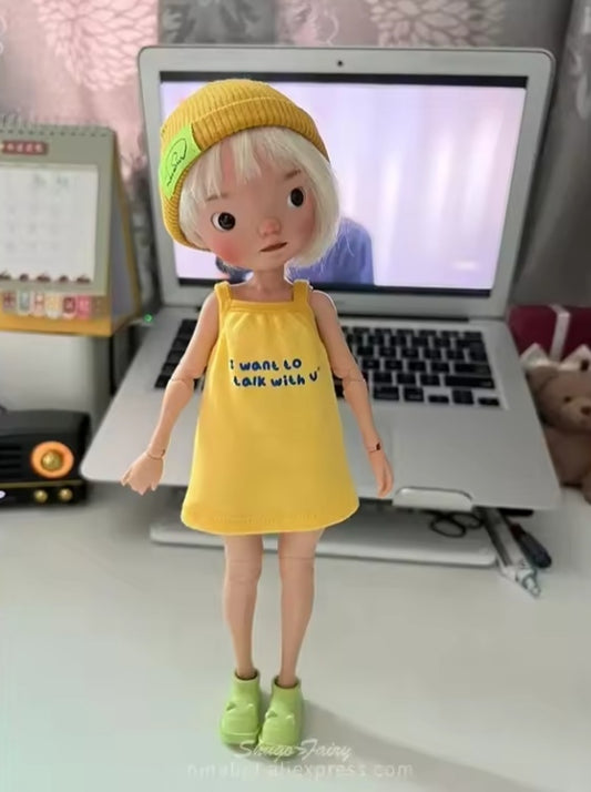 Shuga Fairy Miao BJD White Skin Nude Doll dll tys
