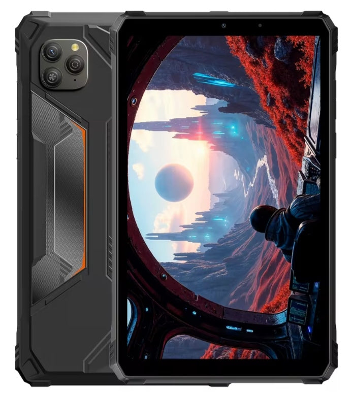 2025 Blackview Active 5 Rugged Android 15 Tablet 8.68inch HD Screen RAM 8GB+512GB ROM (Black)  Tablet tbt