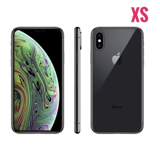 Apple iPhone XS Smartphone Facial Recognition Function Dust Water & Scratch Resistant HD Screen Super/Fast Charging (256GB ROM) (Black) Smartphone + FREE Earphones. smp