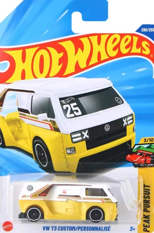 Hot Wheels 2025-Q Case Alloy "VW T3 Custom" Toy Car tys crs