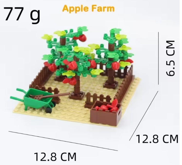 Apple Farm Building Blocks Set Toys tys bbs