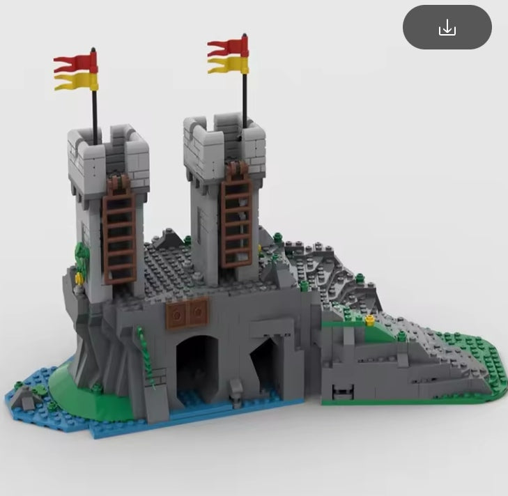 Medieval Castle Building Blocks Set Toys tys bbs