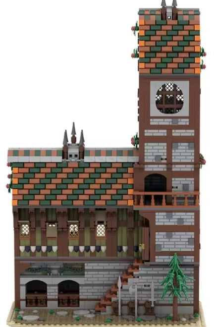 Medieval Fantasy Tavern Building Blocks Set Toys tys bbs