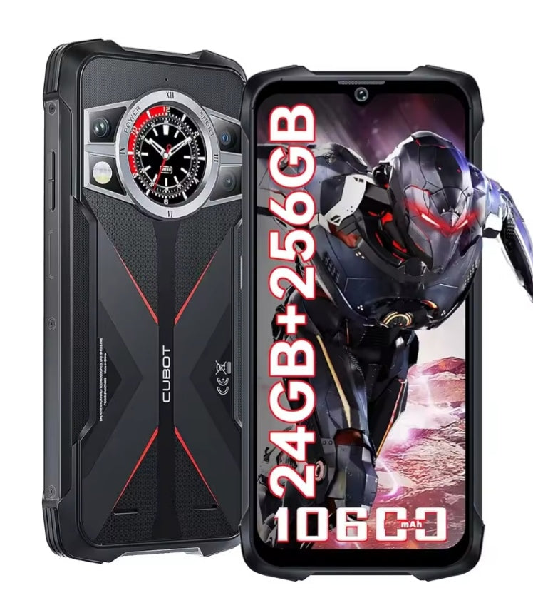 CUBOT Kingkong 9 Outdoor Rugged Waterproof Smartphone 6.58inch HD Screen (Black) Smartphone smp