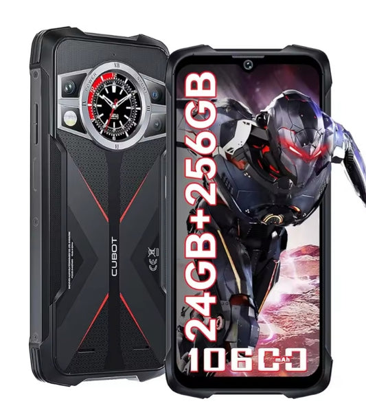 CUBOT Kingkong 9 Outdoor Rugged Waterproof Smartphone 6.58inch HD Screen (Black) Smartphone smp