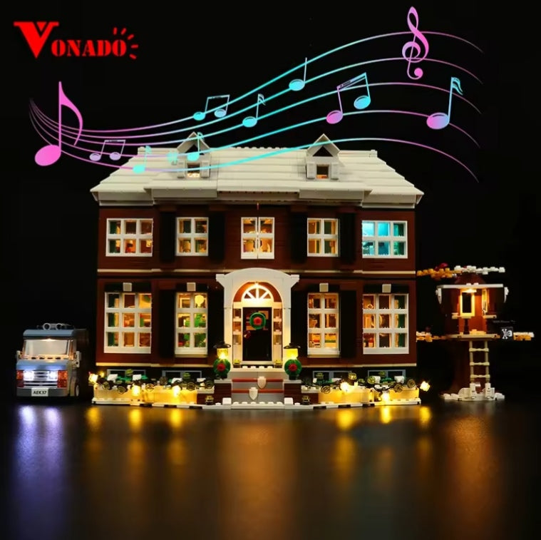 LED Vonado Home Alone Building Blocks Set Toys tys bbs