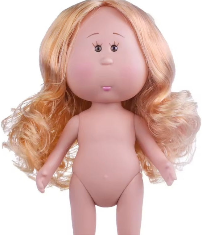 Cute 24cm Bean Eye Vinyl Doll dll tys