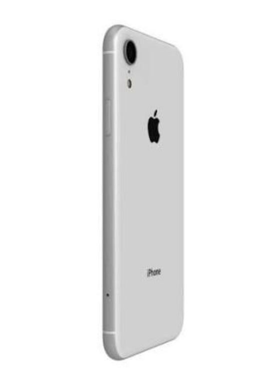 Apple iPhone XR 3G Smartphone Facial Recognition Function Dust Water & Scratch Resistant HD Screen Super/Fast Charging (64GB ROM) (White) Smartphone + FREE Earphones. smp