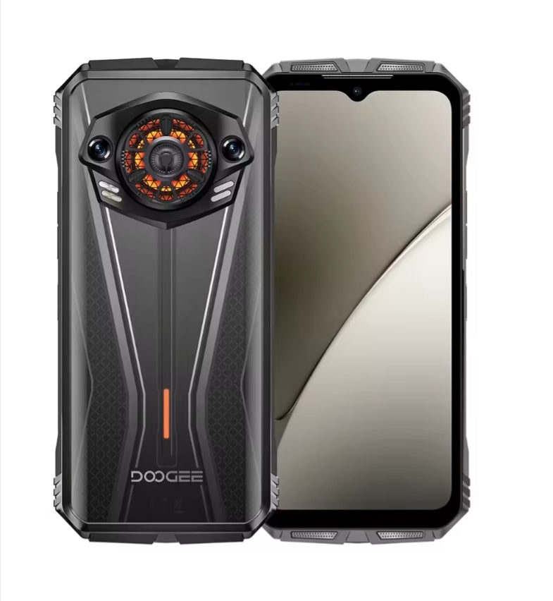 DOOGEE S PUNK PRO Waterproof Smartphone Global Version HD Screen Super/Fast Charging (Silver) Smartphone smp
