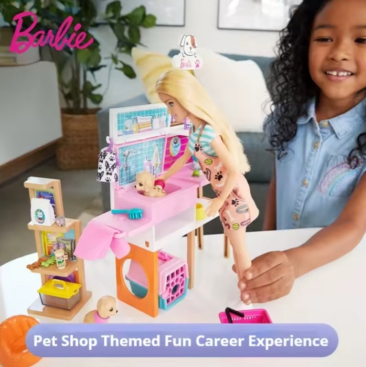 Barbie Doll Pet Store Gift Set dll tys