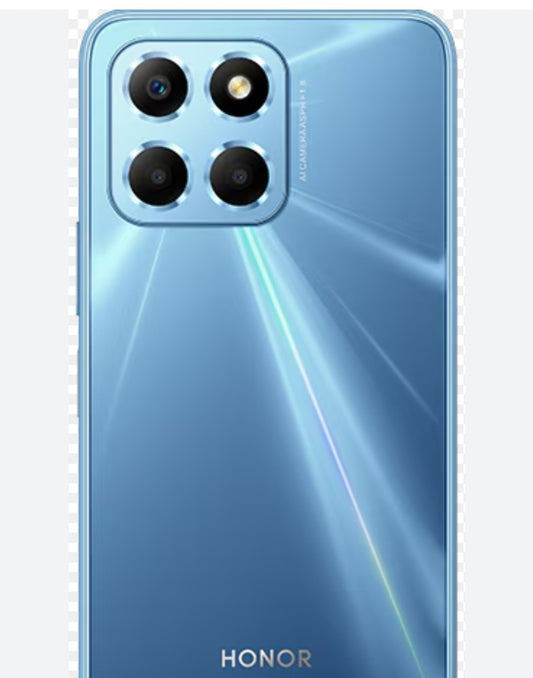 Honor X6 4G Chinese Version Randomly Selected Colors Smartphone Facial Recognition & Fingerprint Unlock Function Dust Water & Scratch Resistant HD Screen Super/Fast Charging (128GB ROM) Smartphone. smp