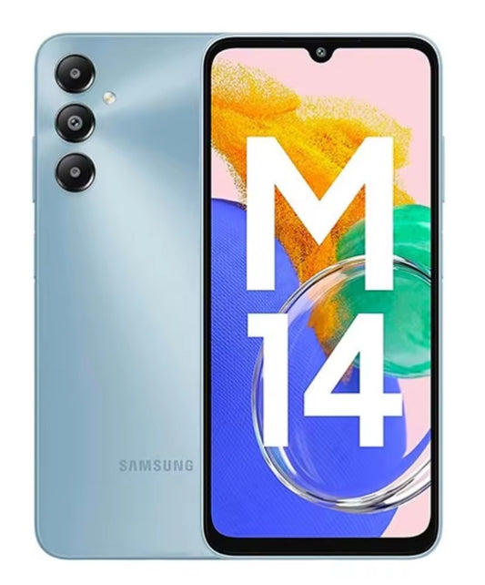Samsung Galaxy M14 Smartphone 6.73inch HD Screen 4G LTE (Blue) Smartphone smp
