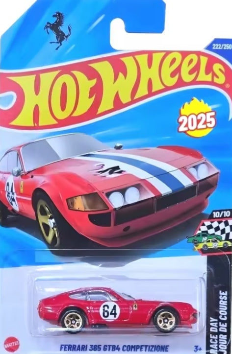 Hot Wheels 2025 "Ferrari 365 GTB4" Toy Car tys crs
