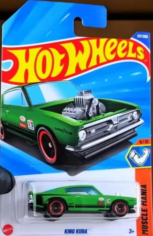 Hot Wheels King Kuda Toy Car tys crs
