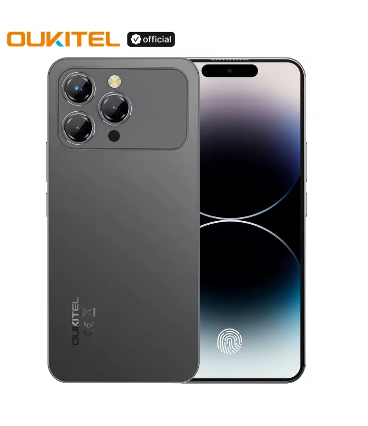 OUKITEL P1 Pro 4G Waterproof Smartphone Global Version HD Screen Super/Fast Charging (Black) Smartphone smp