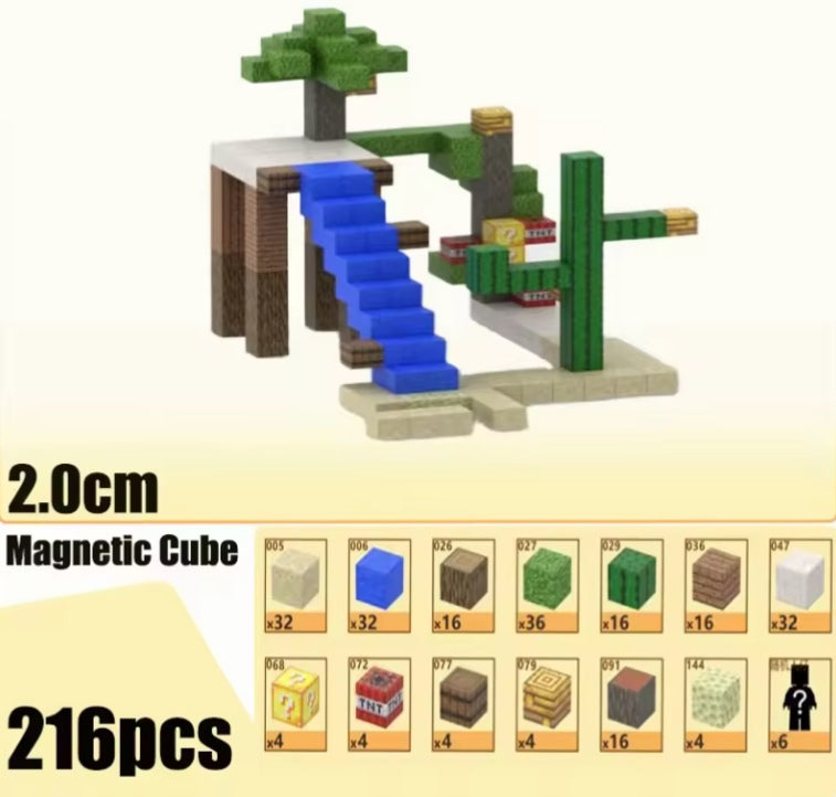 Children's Early Learning Portable Magnetic Building Blocks Set Toys tys edc bbs