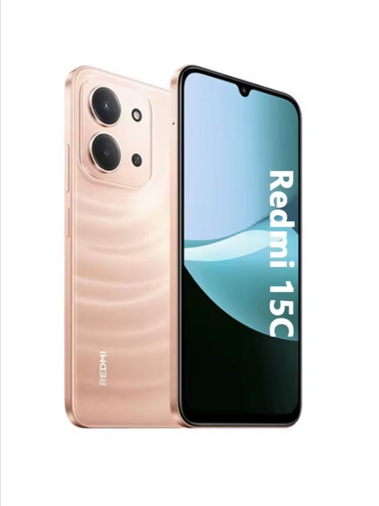 Xiaomi Redmi 15C Smartphone Global Version HD Screen Super/Fast Charging RAM 4GB+128GB ROM No NFC (Orange) Smartphone smp