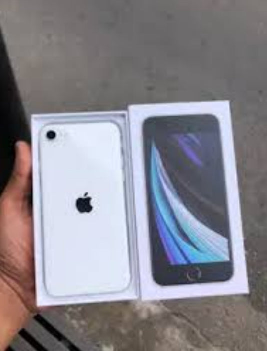 Apple iPhone SE 2 4G Smartphone Fingerprint Unlock Function Dust Water & Scratch Resistant HD Screen Super/Fast Charging (128GB ROM) (White) Smartphone smp