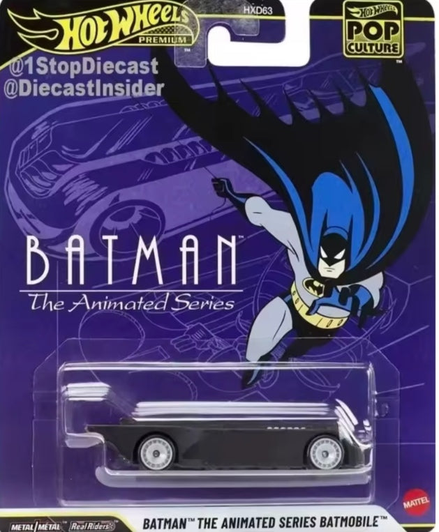 Hot Wheels Premium HDX63-N Pop Culture Series Batmobile tys crs