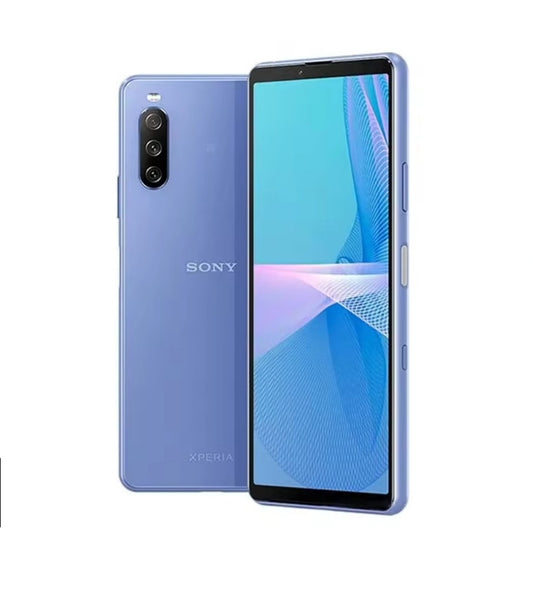 Sony Xperia 10 III 5G Dustproof Water Resistant Smartphone Global Version HD Screen Super/Fast Charging (Japan Simple Set) (Blue) Smartphone smp