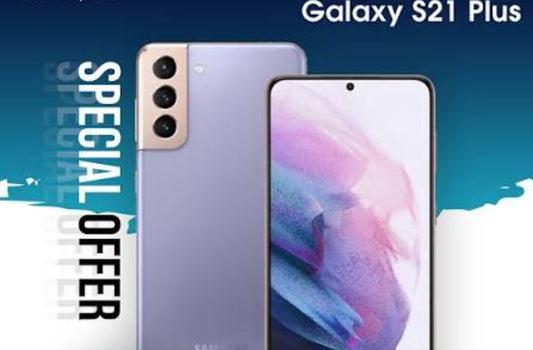Samsung Galaxy S21 Plus 5G Smartphone Facial Recognition & Fingerprint Unlock Function Dust Water & Scratch Resistant HD Screen Super/Fast Charging (256GB) (Purple) Smartphone smp