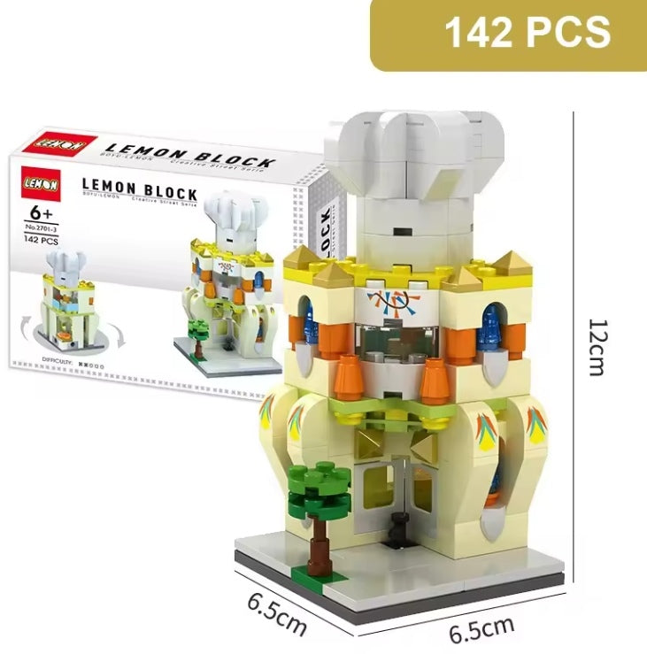 City Street Scene Building Blocks Set Toys tys bbs