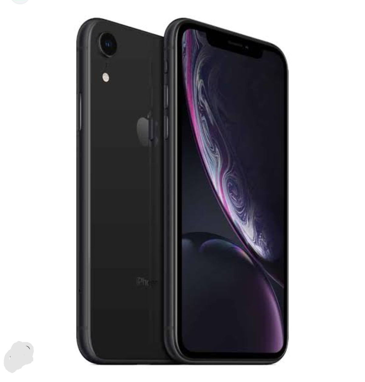 Apple iPhone XR 3G Smartphone Facial Recognition Function Dust Water & Scratch Resistant HD Screen Super/Fast Charging (64GB ROM) (Black) Smartphone + FREE Earphones. smp