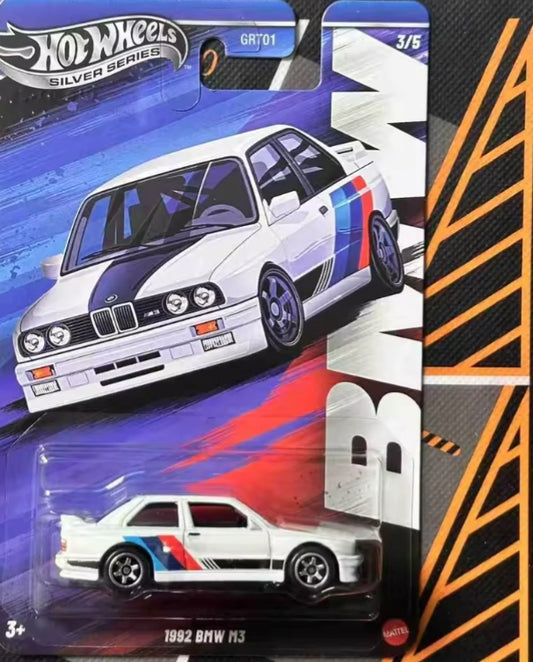 Hot Wheels 2025 BMW Silver Series "BMW M3" Toy Car tys crs