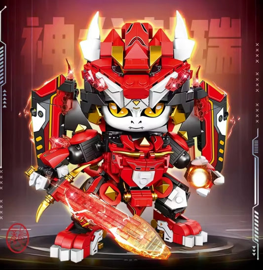 Robotic Dragon Building Blocks Set Toys tys bbs rbt dll