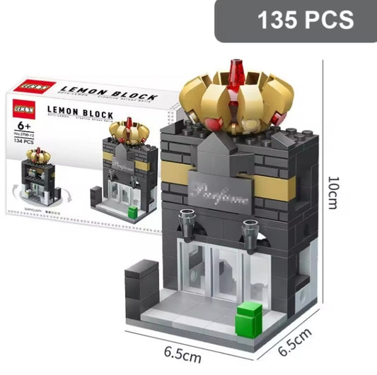 City Street Perfume Shop Building Blocks Set Toys tys bbs