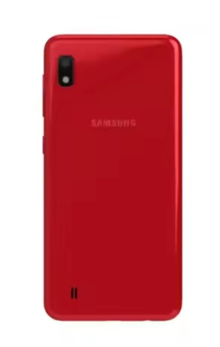 Samsung Galaxy A10 Global Version Red Smartphone Dust Water & Scratch Resistant HD Screen Super/Fast Charging Smartphone. smp